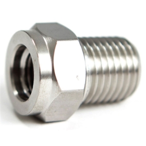 XS Scuba Stainless Adapter 3/8" - 24 Female to 1/4" Male NPT
