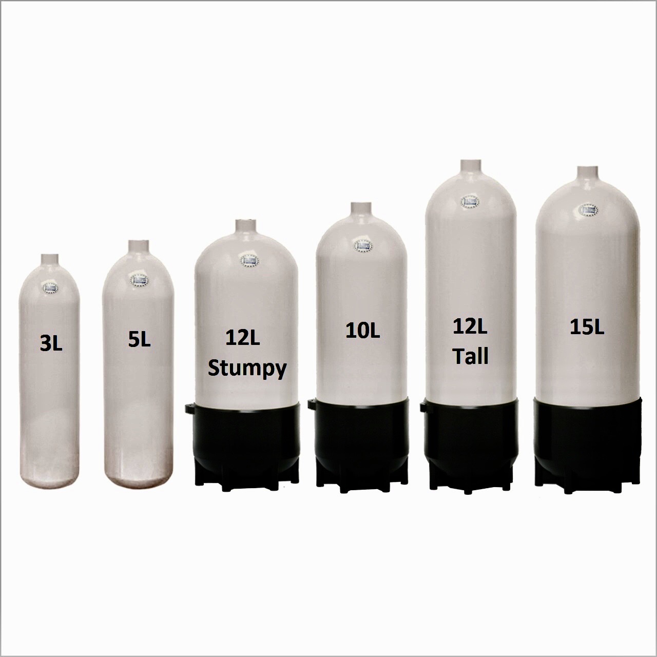 Faber Steel Dive Tank Boot/Valve Incl. Dive Store Auckland Scuba