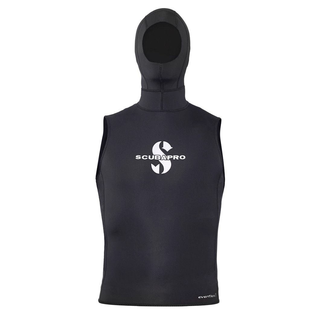 Scuba Pro Hooded Vest ScubaPro Men's Hybrid Hooded Vest 5mm - 3mm