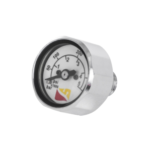 Dive Rite Small Button/Dial Gauge (1" Face)